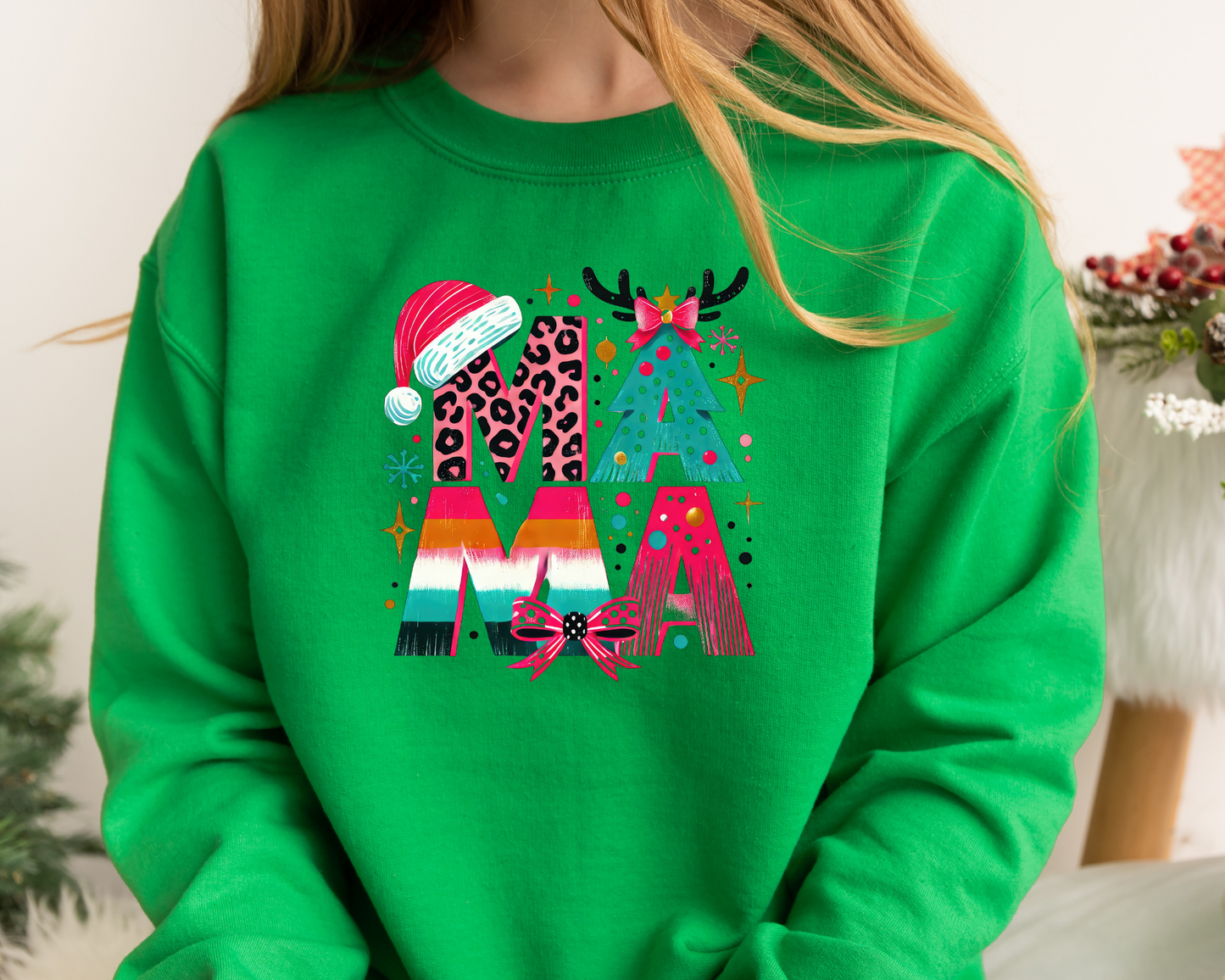 Christmas Mom Sweatshirt