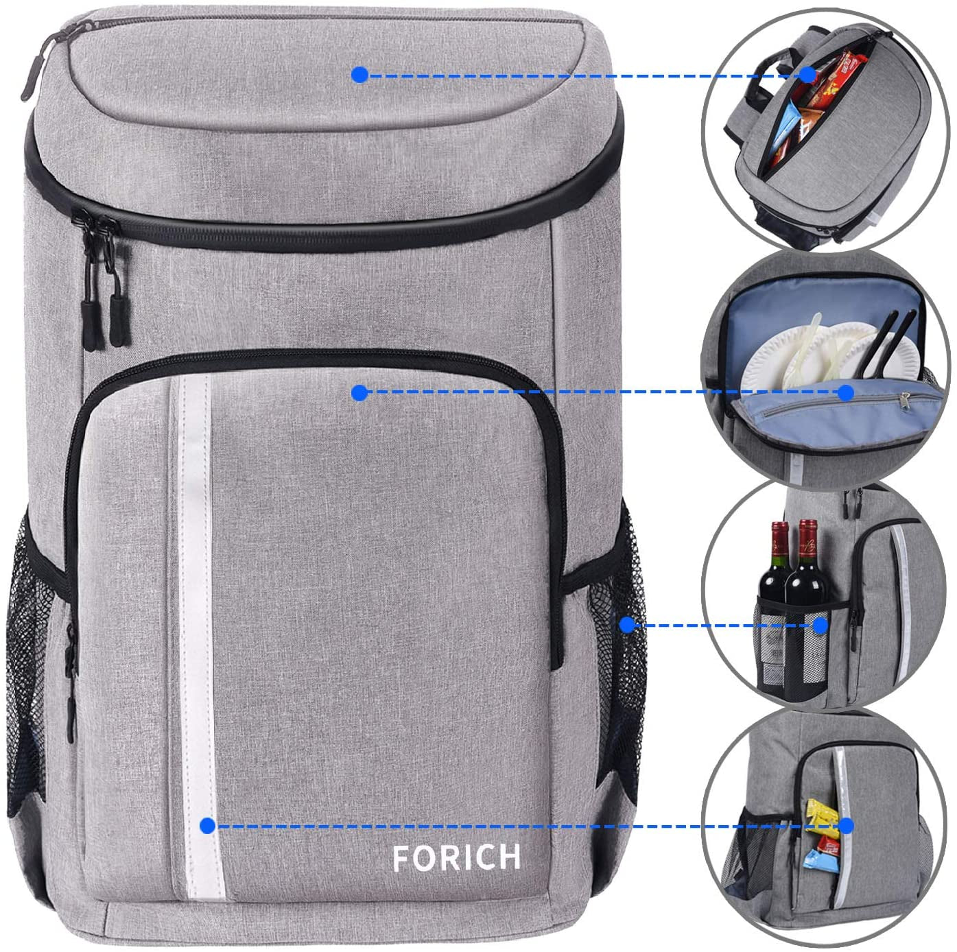 Insulated Waterproof Backpack Cooler Bag