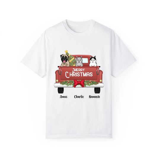 Customizable "Merry Petmus" T-Shirt