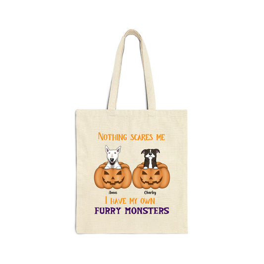 Furry Monsters Tote Bag