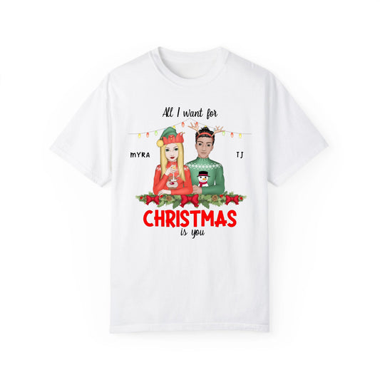 Customizable Christmas T-Shirt