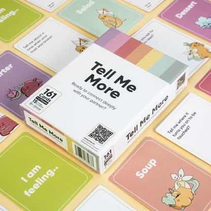 Tell Me More: Fun Couples Card Game