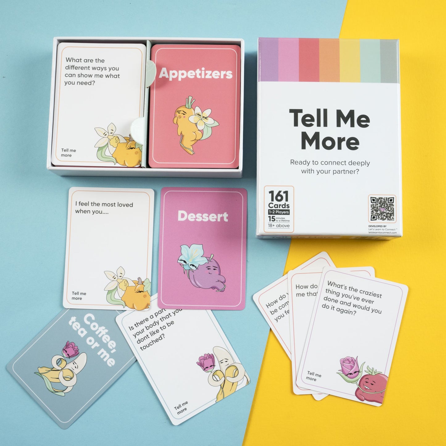 Tell Me More: Fun Couples Card Game