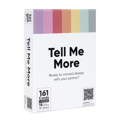 Tell Me More: Fun Couples Card Game