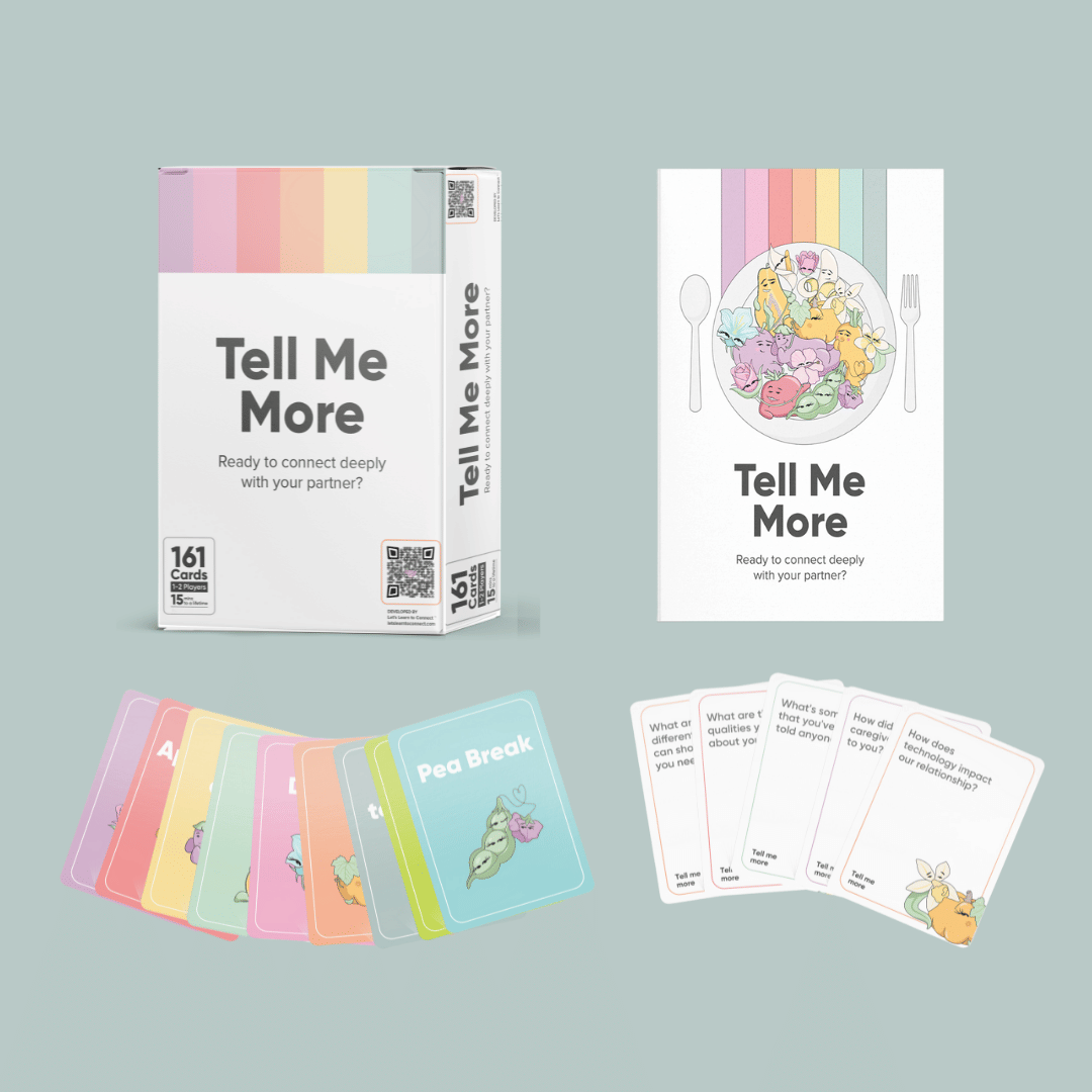 Tell Me More: Fun Couples Card Game